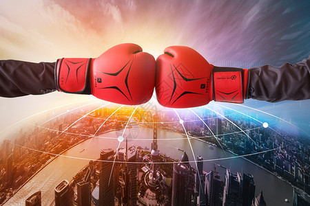 拳击比赛商业竞争设计图片