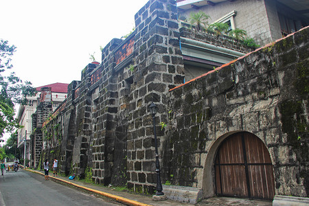 菲律宾马尼拉西班牙王城高清图片