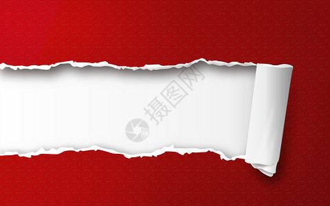 中国风格素材撕开纸质背景设计图片