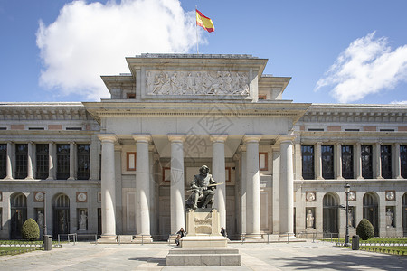 丰田普拉多西班牙马德里普拉多博物馆背景