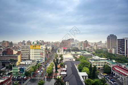 台湾新竹市城市风光背景图片