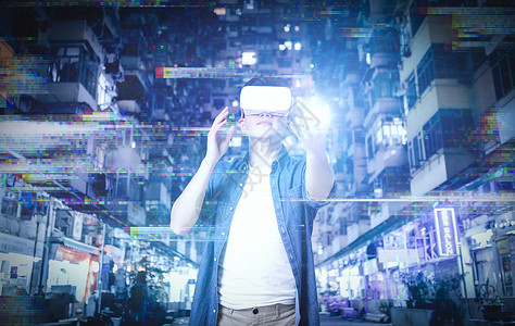 科学眼镜VR技术设计图片