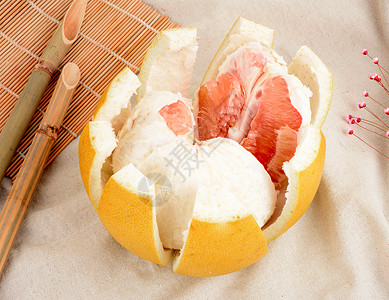 红柚 柚子果肉朱高清图片