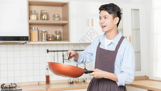 男生做饭做饭的男生背景