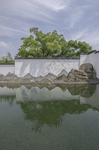 古代山水画苏州 博物馆背景