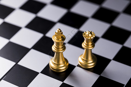 金融策略国际象棋背景