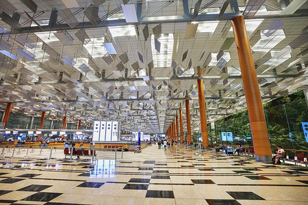 樟宜机场新加坡樟宜国际机场背景
