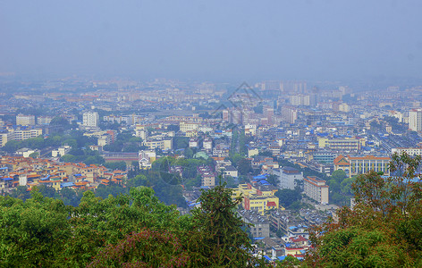 云南瑞丽芒市全景背景图片