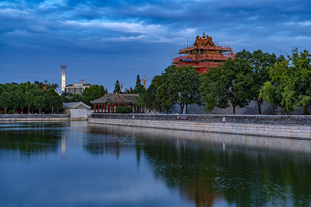 古建筑修复紫禁城修复背景