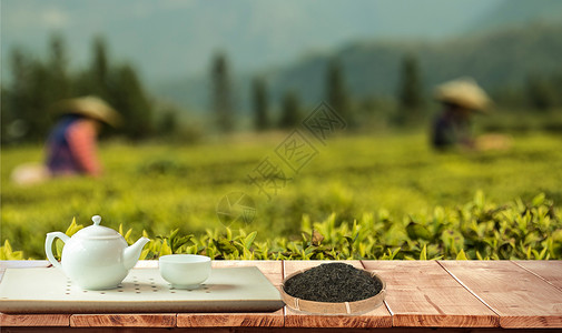 茶道桌茶与饮食健康设计图片