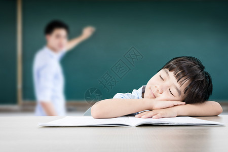男孩睡觉上课睡觉设计图片