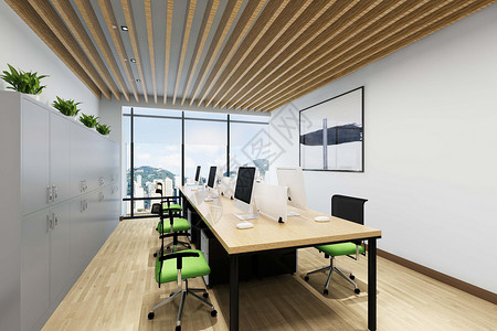 设计公司办公室办公空间设计设计图片