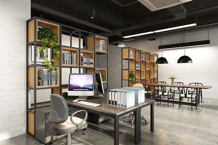 家具企业办公空间设计设计图片