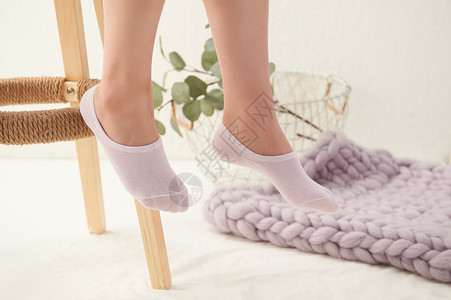 女生船袜透气船袜高清图片