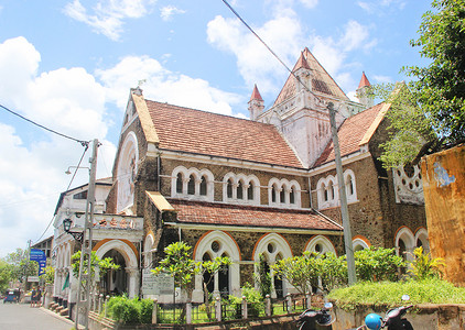 斯里兰卡建筑斯里兰卡加勒古城背景