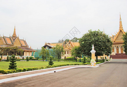 柬埔寨金边皇宫高清图片