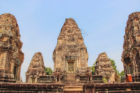 柬埔寨寺庙柬埔寨暹粒吴哥窟背景