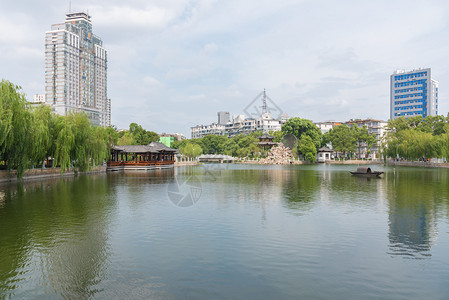 南昌市区公园背景图片