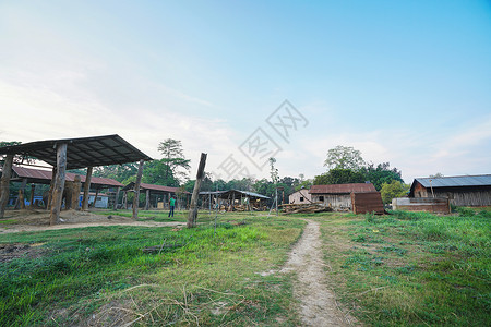 尼泊尔蓝毗尼佛祖诞生地风光背景