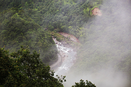 武夷山九龙瀑布风景区背景