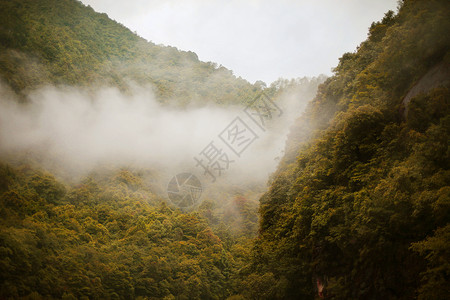 武夷山九龙瀑布风景区高清图片