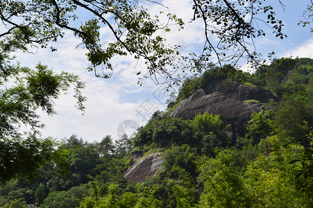 福建武夷山风景区风光背景图片