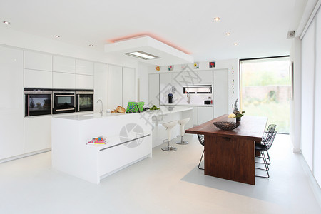 白扣食材浅色厨房背景设计图片