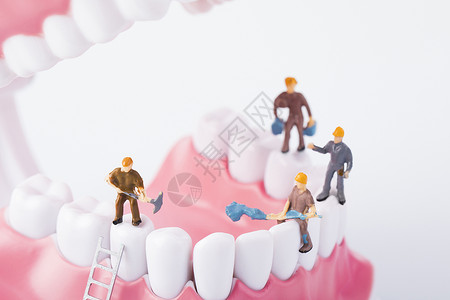 护牙护齿口腔护理背景