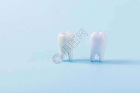 保护牙齿口腔护理黄牙高清图片