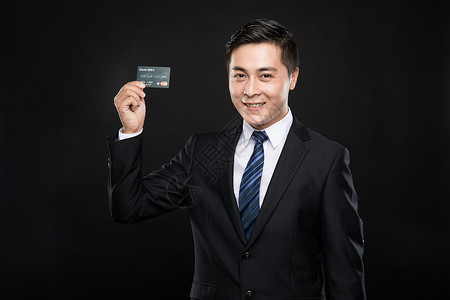 商务男性信用卡图片