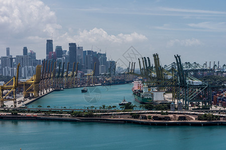 新加坡新加坡港图片