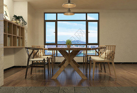 海洋之窗办公休闲茶室设计图片