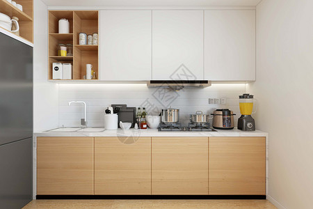 厨房碗碟餐具厨房空间设计设计图片