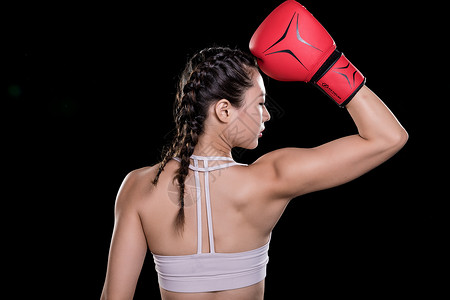 拳击运动女性图片