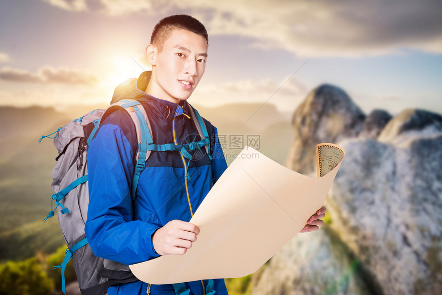 登山旅行图片