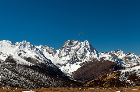 雪朗峰云南梅里雪山朝觐梅里背景