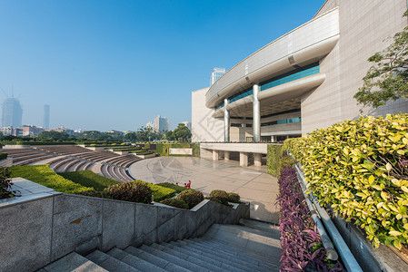 厦门人民大会堂背景图片