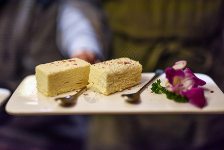 新疆特产甜品羊奶酥背景图片