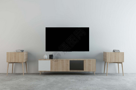 房间摆放电视背景设计设计图片