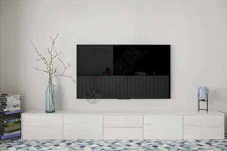 3D电视机电视背景设计设计图片