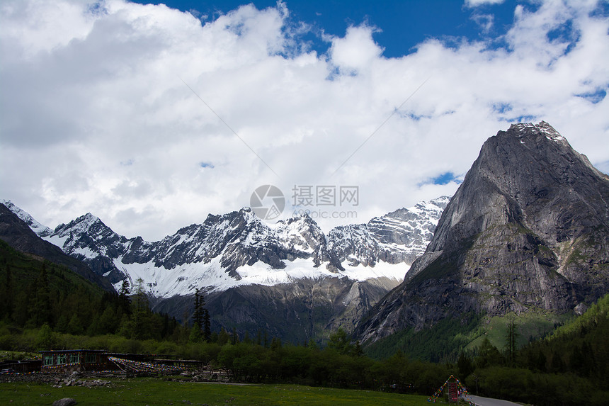 川西双桥沟景区图片