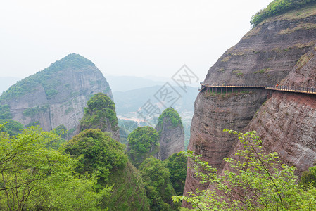 江西赣州南武当山背景图片