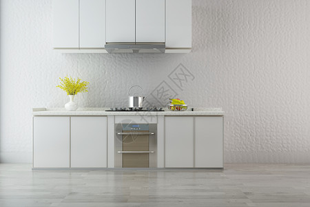 现代化厨房现代厨房空间设计图片