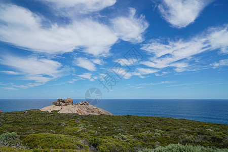 莱德澳洲南澳袋鼠岛景色背景