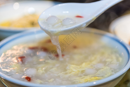 酒酿桂花圆子酒酿圆子背景