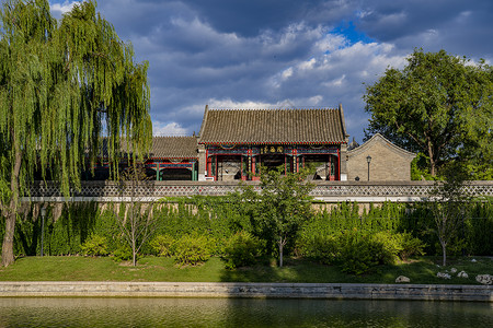 北京陶然亭公园北京陶然亭背景