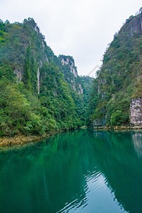 贵州黔东南舞阳河背景图片