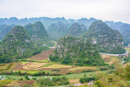 贵州双乳峰景区背景图片