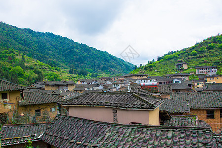 福建永定客家土楼高清图片