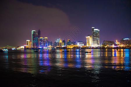 福建厦门鼓浪屿夜景高清图片